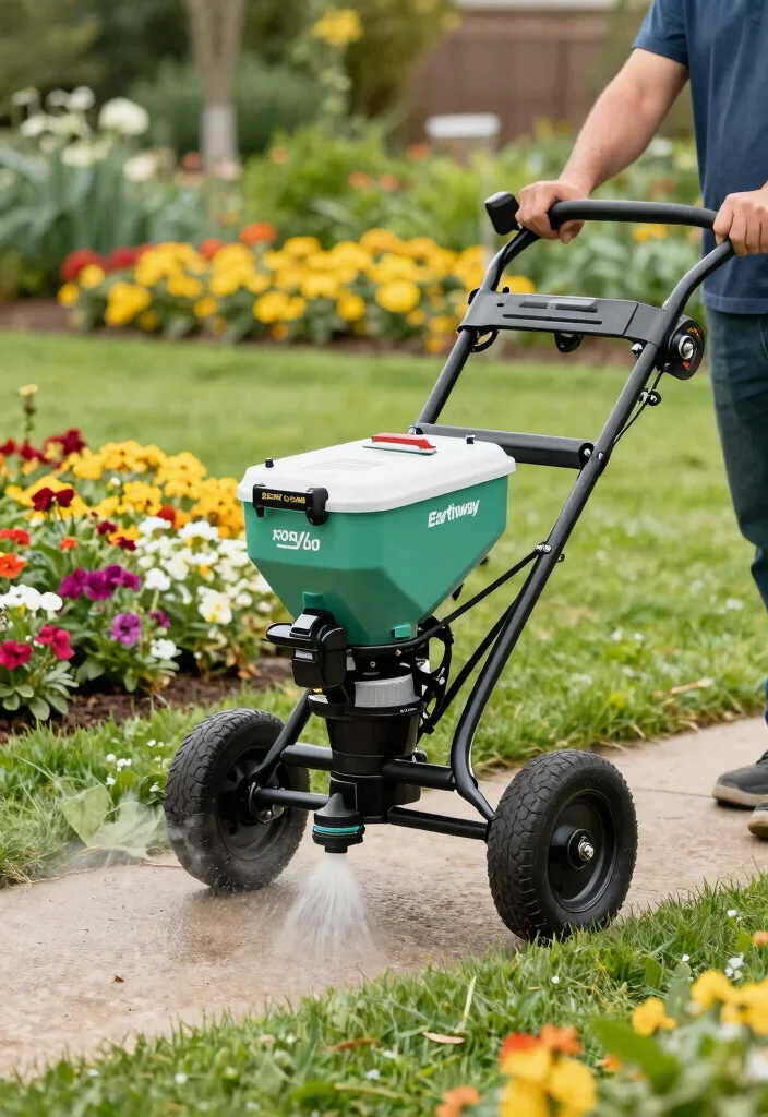 10 Best Broadcast Spreaders for Manure: Even Coverage for Your Eco-Friendly Garden 3 10 Best Broadcast Spreaders for Manure Even Coverage for Your Eco Friendly Garden 3. Earthway 2750 Commercial 50 Pound Walk Behind Broadcast Spreader 0