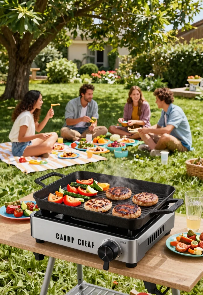 10 Best Cast Iron Griddle for Outdoor Cooking Heavy Duty 2. Camp Chef Cast Iron Griddle 0