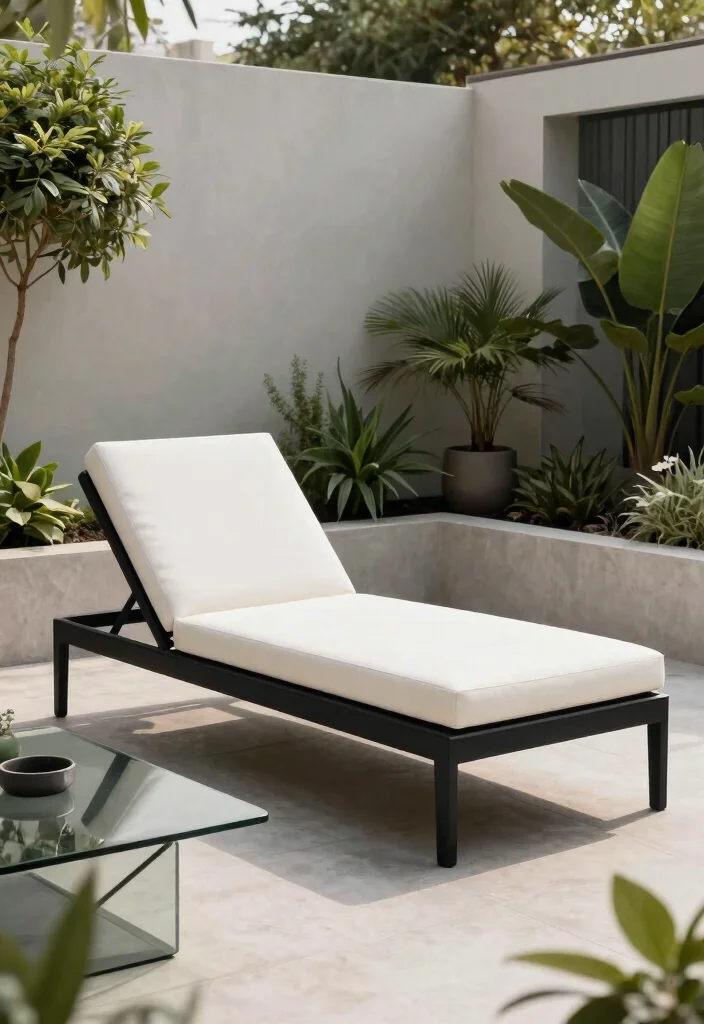 10 Best Chaise Lounge for Patio Sunbathing Resort Style 1. The Modern Minimalist Chaise 0