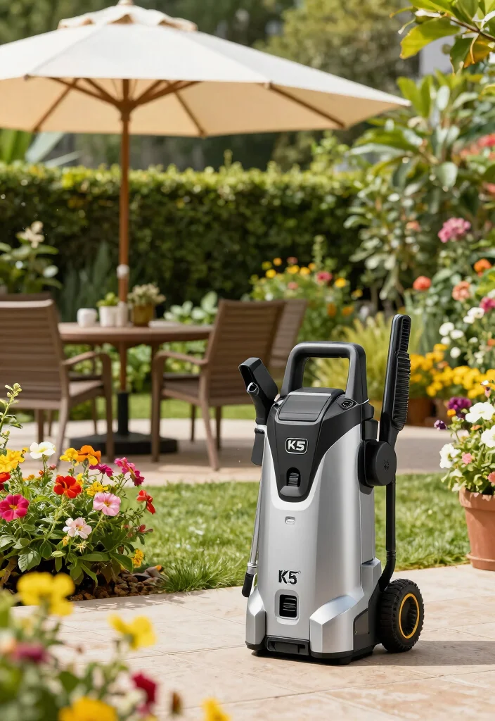 10 Best Electric Pressure Washer Units for Your Garden 4. Karcher K5 Premium High Performance for Heavy Duty Tasks 0