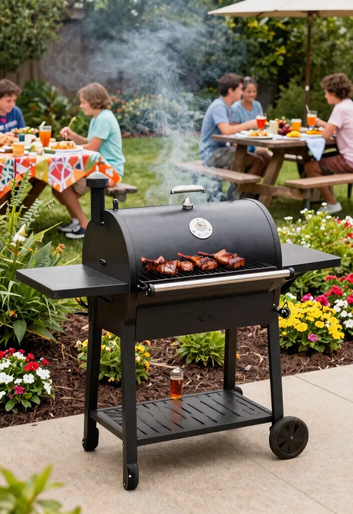 10 Best Offset Smoker Models for Authentic Texas BBQ 7. Char Broil Deluxe Offset Smoker 0