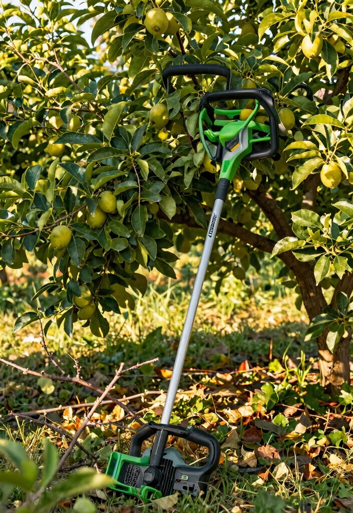 10 Best Pole Saws for Trees to Prune Like a Pro 3. Greenworks 20672 40V 8 Inch Cordless Pole Saw 0