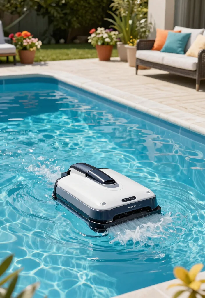 10 Best Pool Cleaner Robots to Keep Water Perfect 1 10 Best Pool Cleaner Robots to Keep Water Perfect 1. Dolphin Nautilus CC Plus 0
