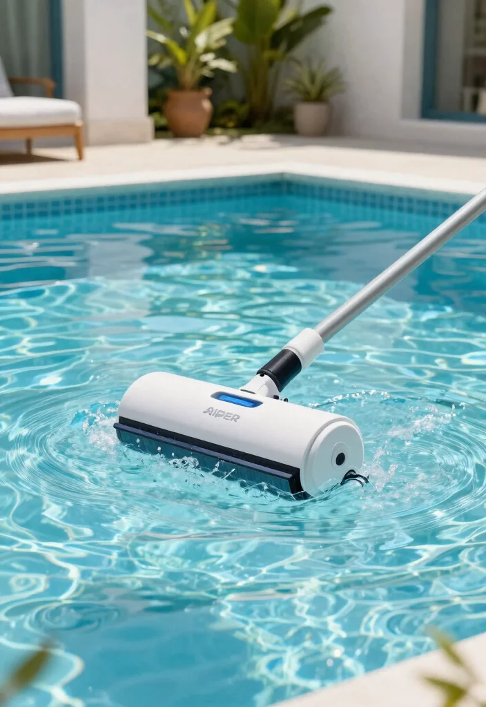 10 Best Pool Vacuum Models for Stubborn Algae 8. AIPER Automatic Pool Cleaner 0