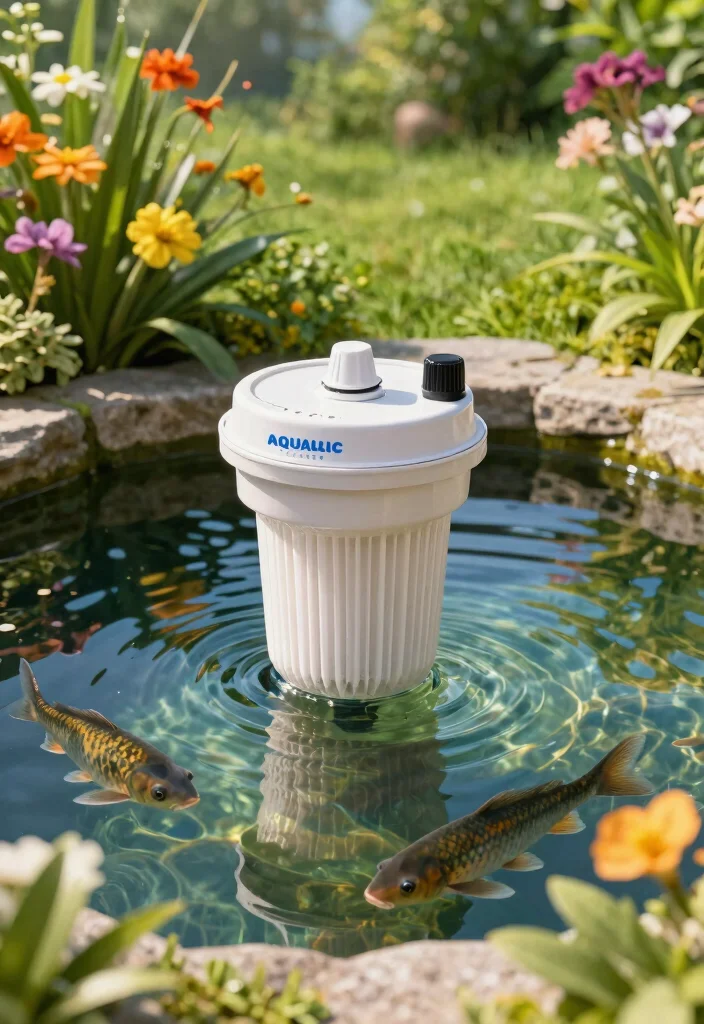 10 Best Pressurized Pond Filter Models Top Rated 6. Aquatic Experts Pond Filter with UV Light 0