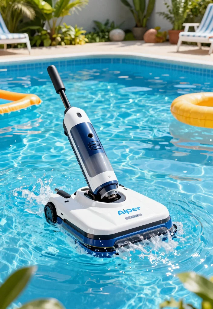 10 Best Robotic Pool Cleaner Options Smart Tech 4. Aiper Seagull Pro 0