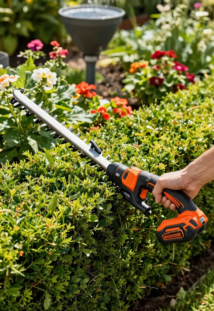11 Best Electric Hedge Trimmer Models for Sustainable Gardening 2. BLACKDECKER LHT2436 40V Cordless Hedge Trimmer 0