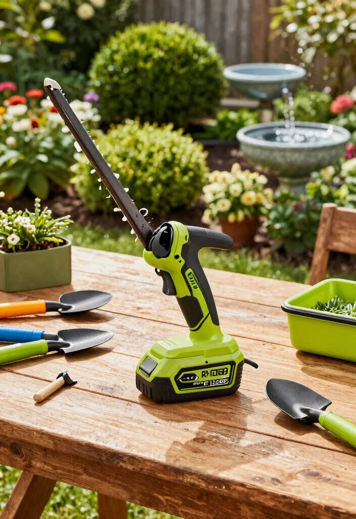 11 Best Electric Hedge Trimmer Models for Sustainable Gardening 3. Ryobi RYHT1850 18V Cordless Hedge Trimmer 0