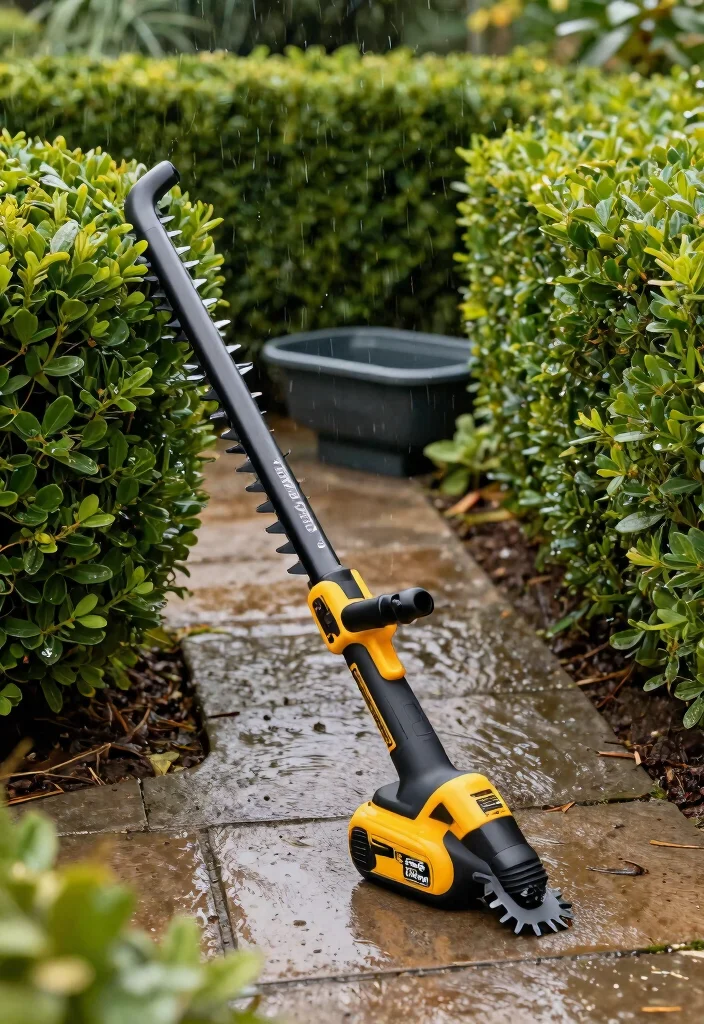 11 Best Electric Hedge Trimmer Models for Sustainable Gardening 8. DEWALT DCHT820B 20V MAX Hedge Trimmer 0