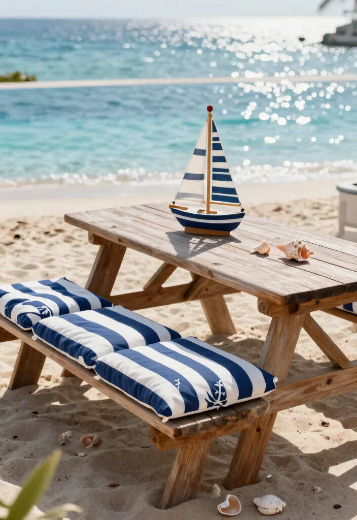 11 Best Outdoor Cushion Cover Ideas Easy Upgrade 6. Nautical Themes for Coastal Vibes 0