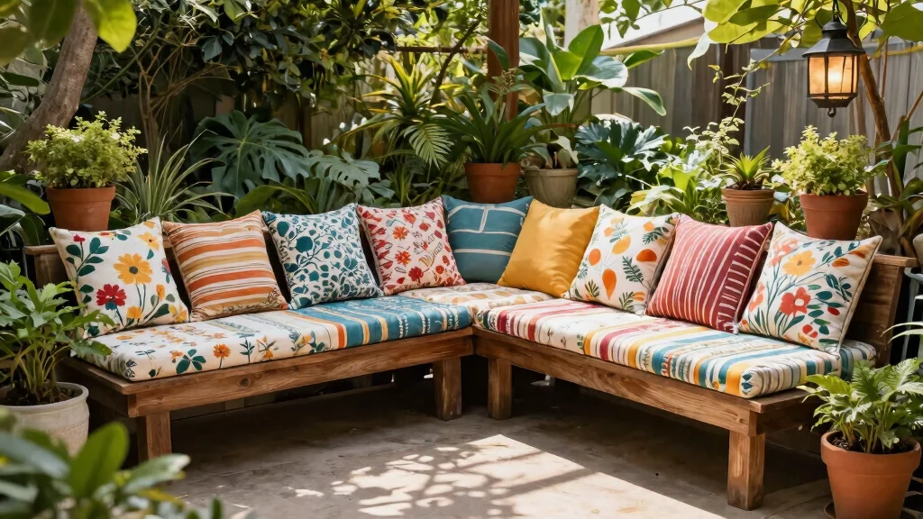 11 Best Outdoor Cushion Cover Ideas [Easy Upgrade]