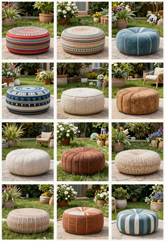 11 Chic Outdoor Ottoman Ideas Rest Your Feet Conclusion 0