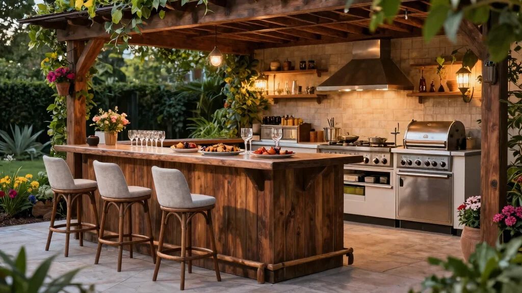 11 Chic Patio Bar Stool Inspiration for Outdoor Kitchens