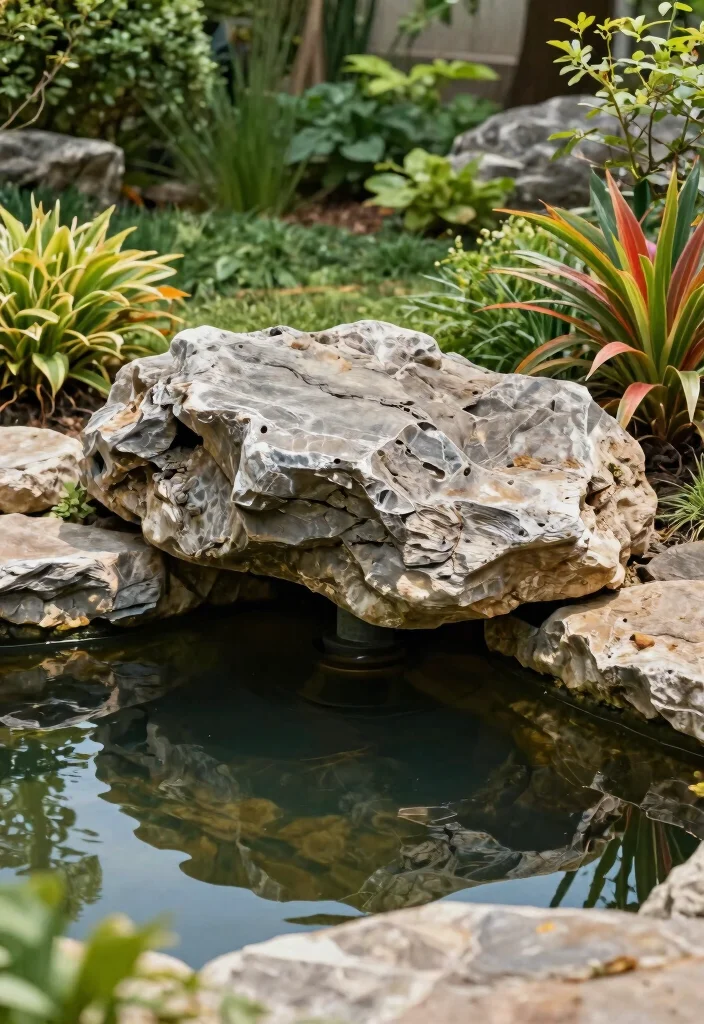 11 Clever Pond Pump Cover Ideas to Blend In 9. Faux Rock Cover 0