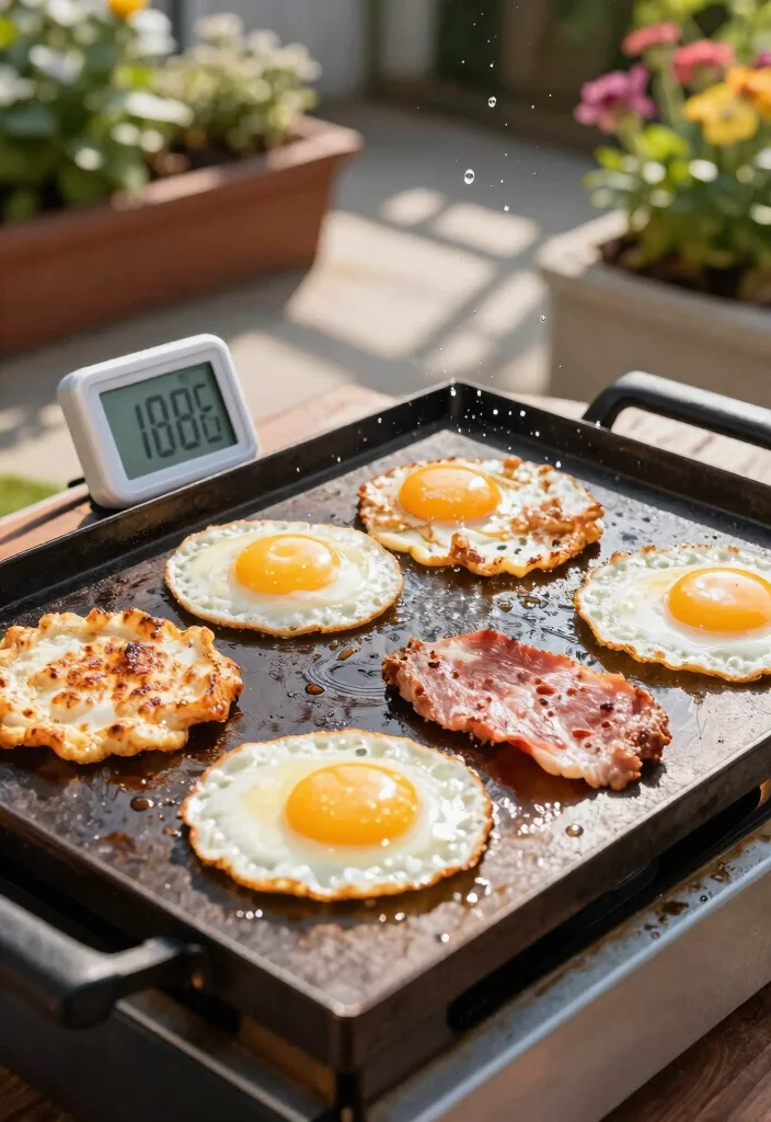 11 Essential Outdoor Griddle Cooking Tips for Breakfast 4 11 Essential Outdoor Griddle Cooking Tips for Breakfast 4. Master Your Cooking Temperatures 0