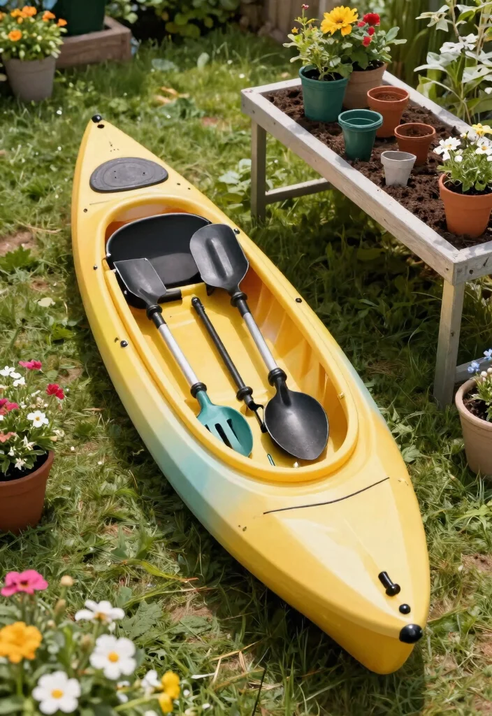 11 Fun Colorful Kayak Storage Ideas Outdoor Displays 10. Kayak Tool Organizer 0