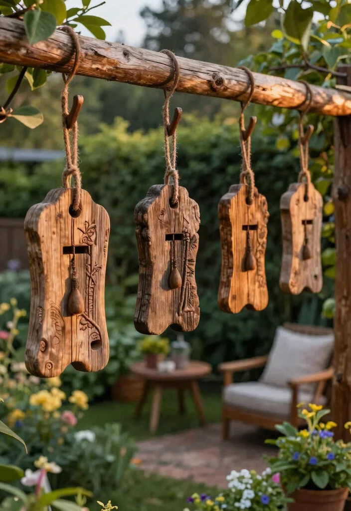 11 Genius Bug Zapper Hanging Ideas for Outdoor Patios 1. Rustic Wooden Hooks for a Natural Touch 0