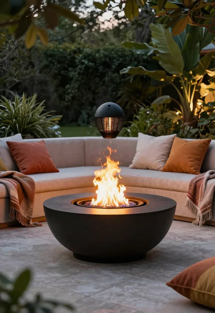 11 Genius Bug Zapper Hanging Ideas for Outdoor Patios 3. Fire Bowls with Integrated Bug Zappers 0