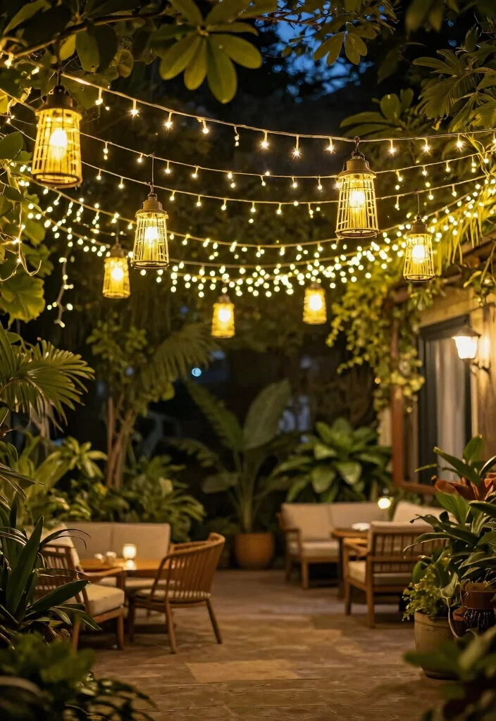11 Genius Bug Zapper Hanging Ideas for Outdoor Patios 5. Decorative String Lights with Bug Zapper Features 0
