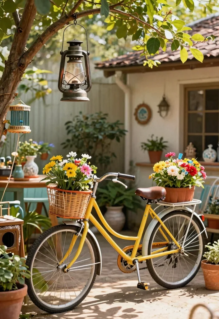 11 Genius Bug Zapper Hanging Ideas for Outdoor Patios 7. Upcycled Decor Bug Zappers from Vintage Items 0