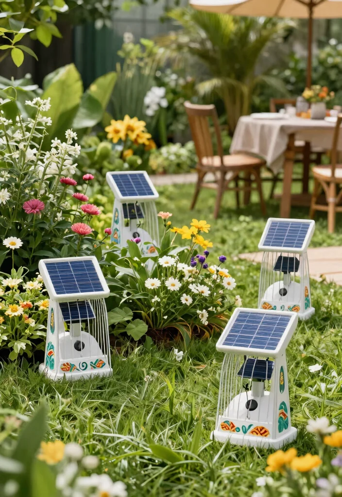 11 Genius Bug Zapper Hanging Ideas for Outdoor Patios 8. Solar Powered Bug Zappers for Sustainability 0