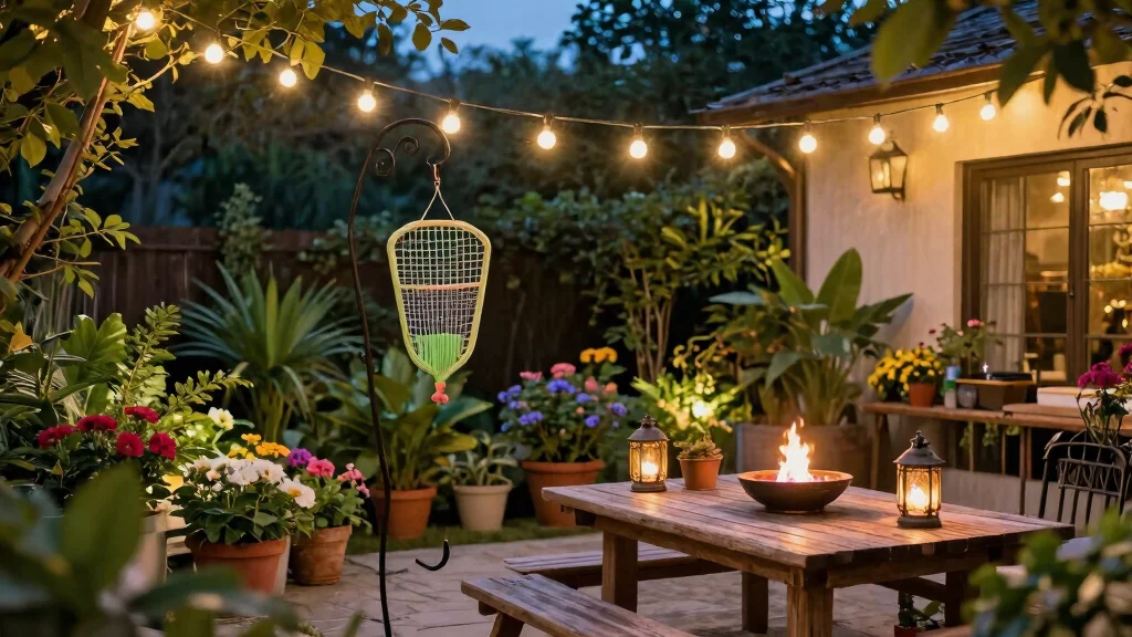 11 Genius Bug Zapper Hanging Ideas for Outdoor Patios