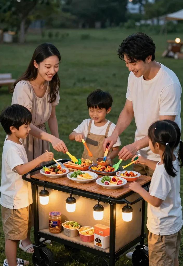 11 Handy Rolling Grill Cart Ideas Move Anywhere 8. Family Friendly Cooking Carts 0