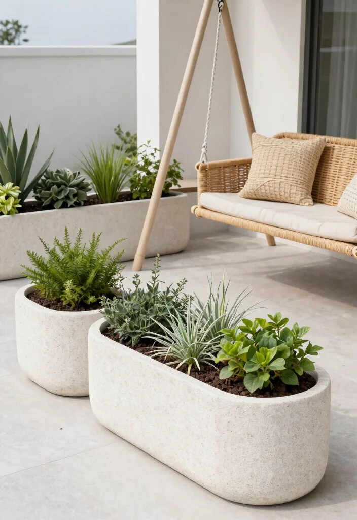 11 Lightweight Fiberglass Planter Ideas for a Modern Patio 10 11 Lightweight Fiberglass Planter Ideas for a Modern Patio 10. Eco Friendly Choices 0