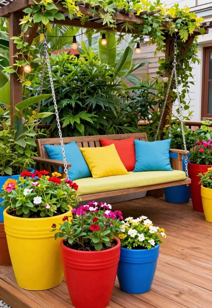 11 Lightweight Fiberglass Planter Ideas for a Modern Patio 4 11 Lightweight Fiberglass Planter Ideas for a Modern Patio 4. Bright Pops of Color 0