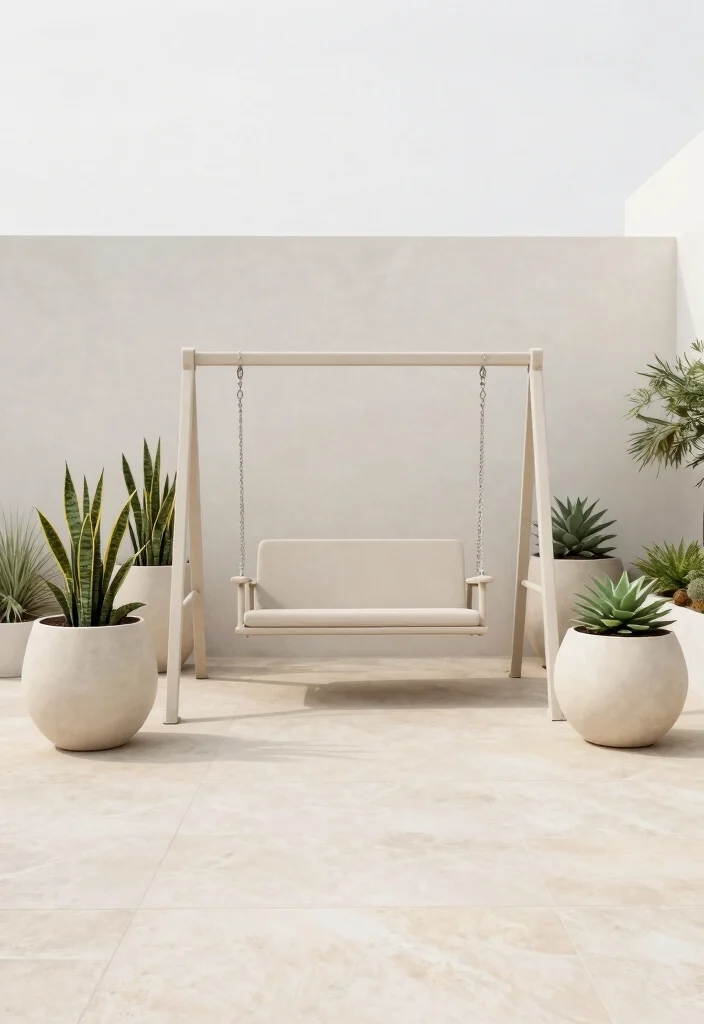 11 Lightweight Fiberglass Planter Ideas for a Modern Patio 5 11 Lightweight Fiberglass Planter Ideas for a Modern Patio 5. Minimalist Greenery 0