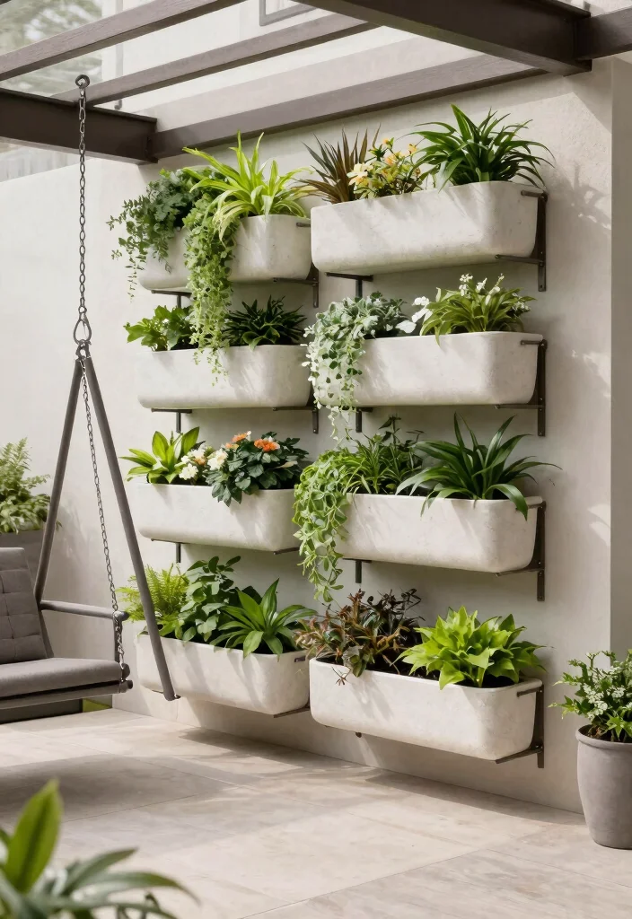 11 Lightweight Fiberglass Planter Ideas for a Modern Patio 6 11 Lightweight Fiberglass Planter Ideas for a Modern Patio 6. Vertical Gardens 0