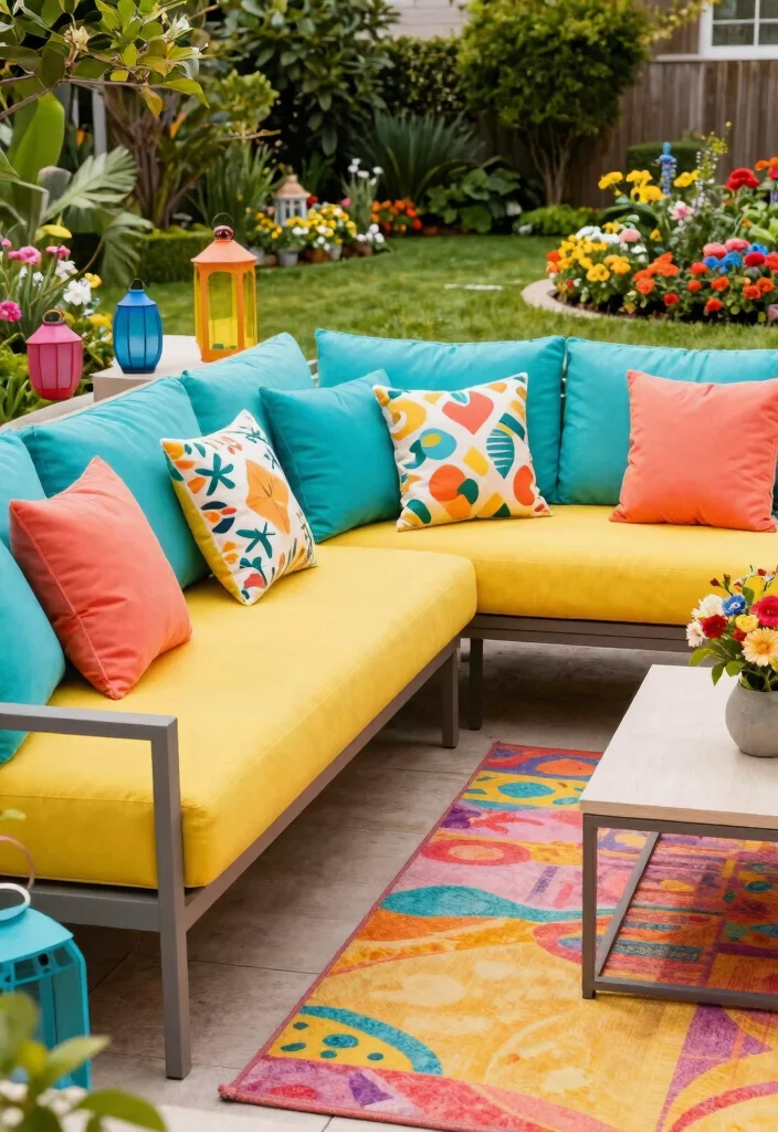 11 Luxury Patio Sectional Decorating Ideas for a Cozy Vibe 2 11 Luxury Patio Sectional Decorating Ideas for a Cozy Vibe 2. Add Pops of Color 0