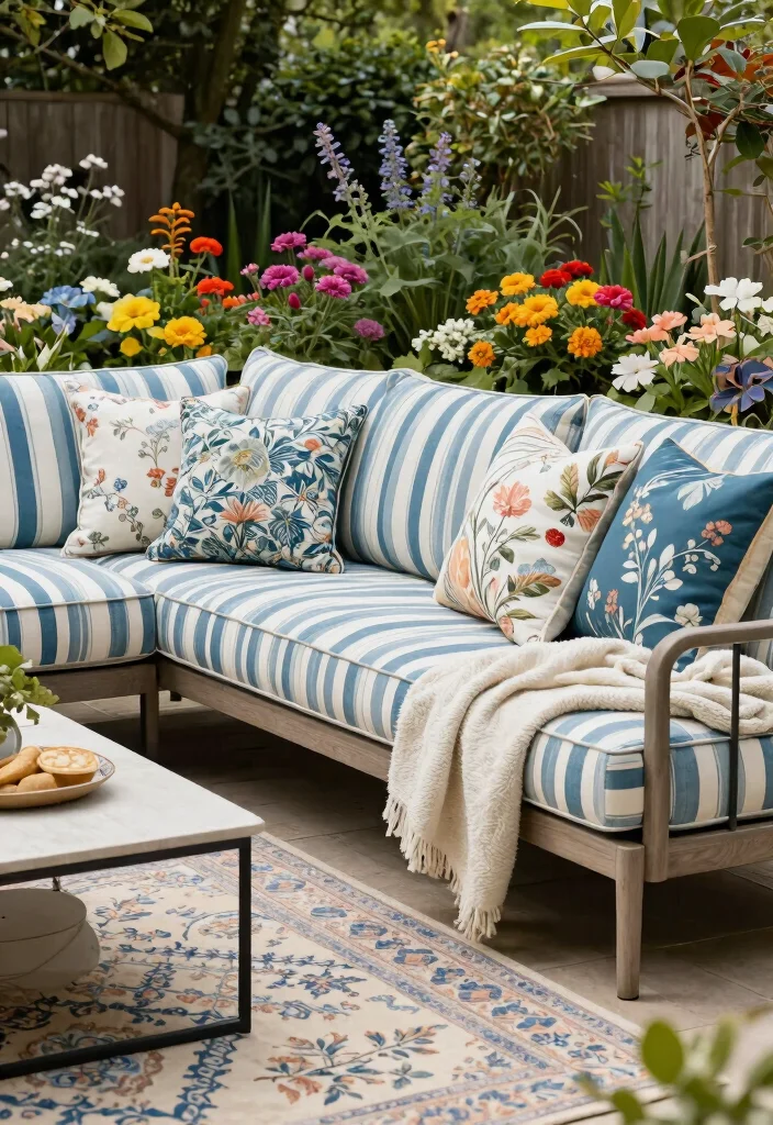 11 Luxury Patio Sectional Decorating Ideas for a Cozy Vibe 4 11 Luxury Patio Sectional Decorating Ideas for a Cozy Vibe 4. Chic Patterns 0