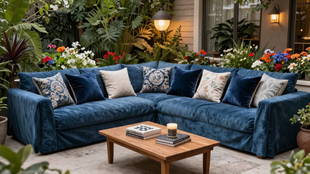 11 Luxury Patio Sectional Decorating Ideas for a Cozy Vibe