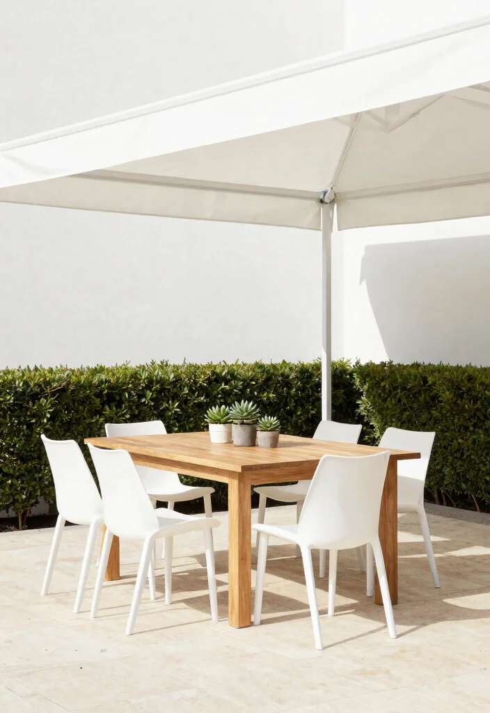 11 Modern Awning Ideas for a Stylish Patio with Retractable Pergolas 1 11 Modern Awning Ideas for a Stylish Patio with Retractable Pergolas 1. Minimalist Magic Sleek White Retractable Awnings 0