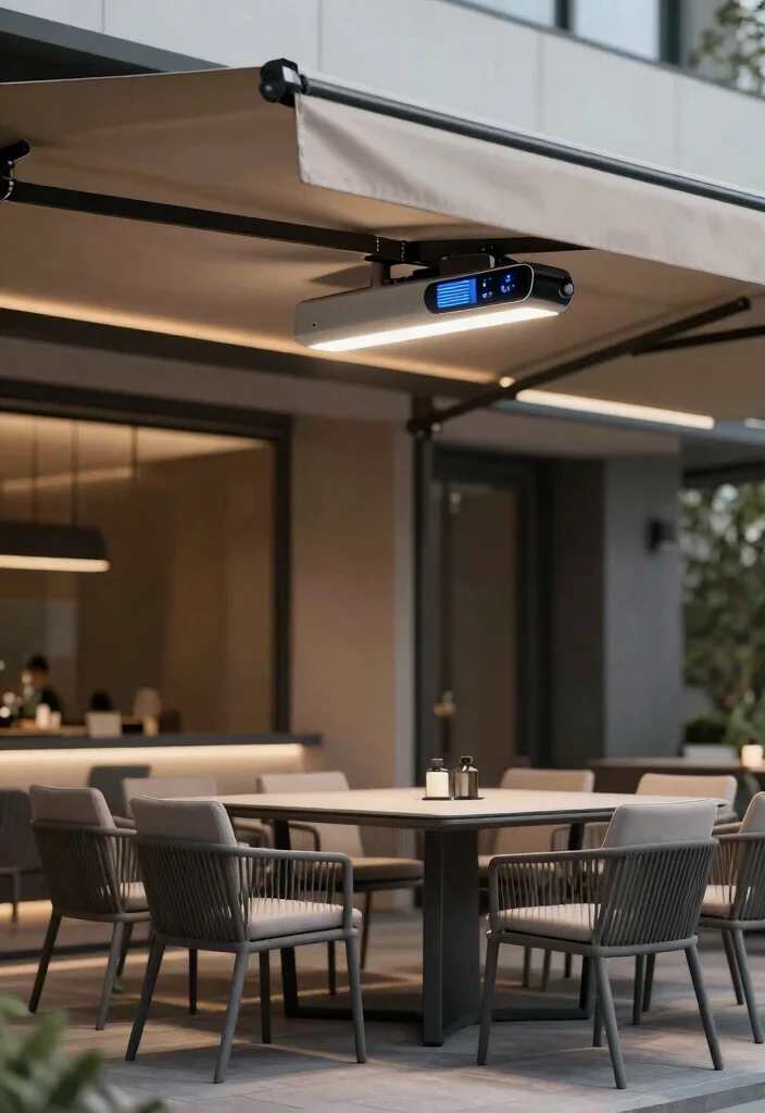 11 Modern Awning Ideas for a Stylish Patio with Retractable Pergolas 8 11 Modern Awning Ideas for a Stylish Patio with Retractable Pergolas 8. Smart Technology Automated Retractable Awnings 0