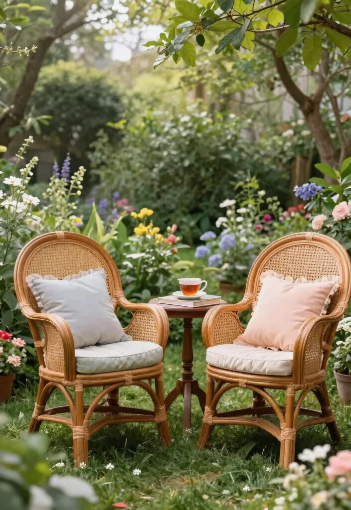 11 Modern Outdoor Armchair Design Ideas Lounge Style 8. Vintage Rattan Chairs 0