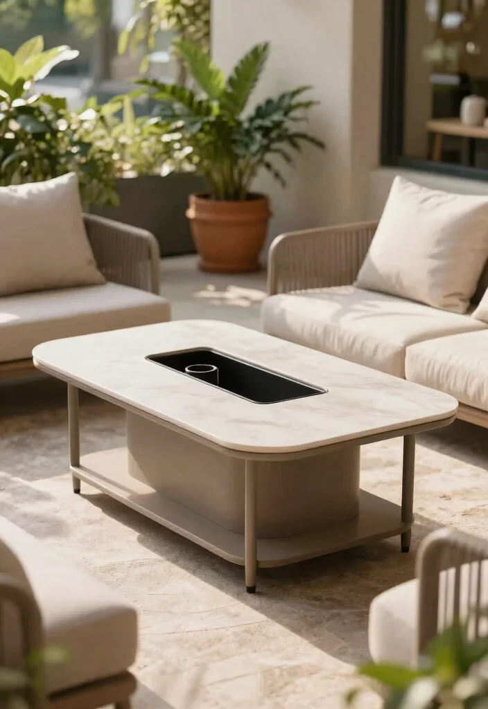 11 Smart Outdoor Trash Can Ideas to Hide the Mess 11. Outdoor Furniture with Hidden Compartments 0