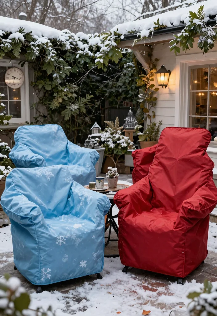 11 Smart Patio Furniture Cover Ideas for Winter Protection 11. Seasonal Color Themes 0