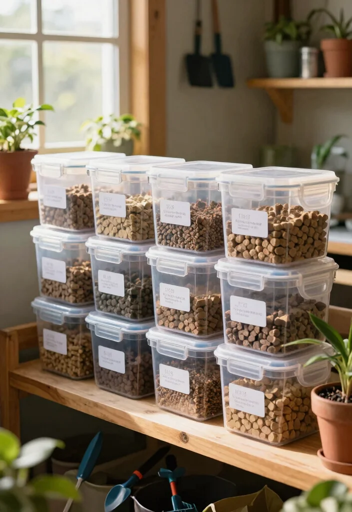 11 Smart Smoker Pellet Storage Ideas Keep Wood Dry 10. Clear Storage Containers 0