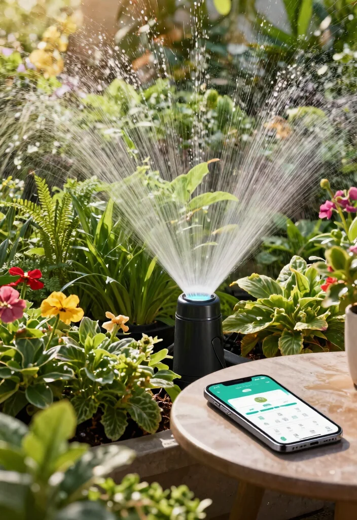 11 Smart Watering Garden Ideas for Drip Irrigation Setup 10. Smart Sprinkler Systems 0