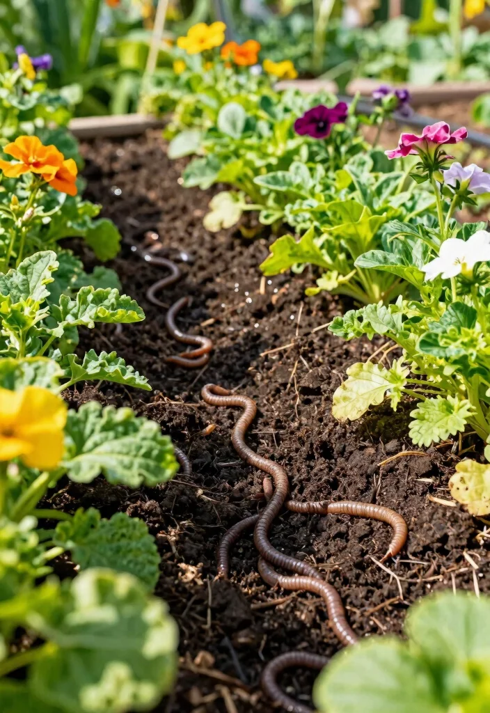 11 Smart Watering Garden Ideas for Drip Irrigation Setup 9. Earthworm Driven Drip System 0