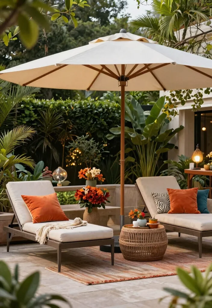 11 Stylish Offset Umbrella Patio Ideas for Lounge Chairs Conclusion 0