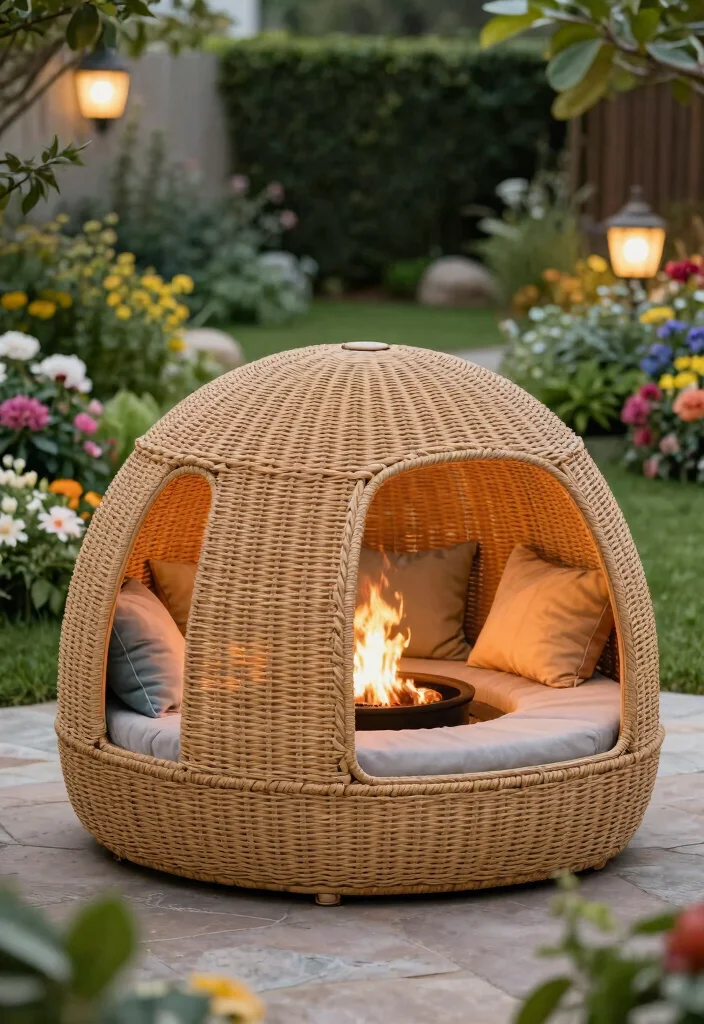 11 Stylish Spa Cover Ideas to Keep Heat In 1. Elegant Woven Covers 0
