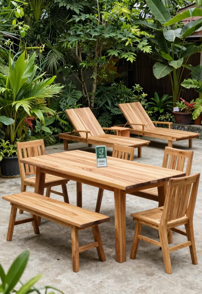 11 Timeless Teak Patio Furniture Ideas Built to Last 11. Sustainable Teak Furniture Options for Eco Friendly Living 0