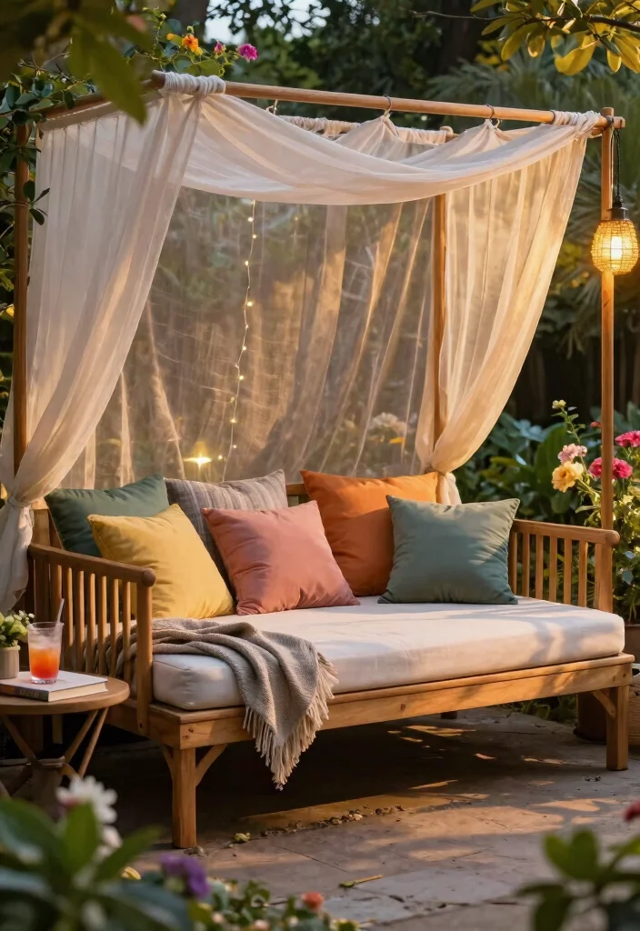 11 Timeless Teak Patio Furniture Ideas Built to Last 3. Stylish Teak Daybeds for Ultimate Comfort 0