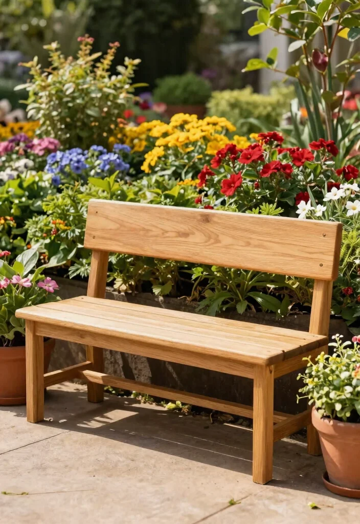 11 Timeless Teak Patio Furniture Ideas Built to Last 4. Chic Teak Benches for a Touch of Elegance 0