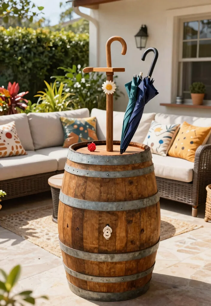11 Vintage Antique Umbrella Stand Collection Ideas for Your Outdoor Space 11 11 Vintage Antique Umbrella Stand Collection Ideas for Your Outdoor Space 11. Customizable DIY Stands 0