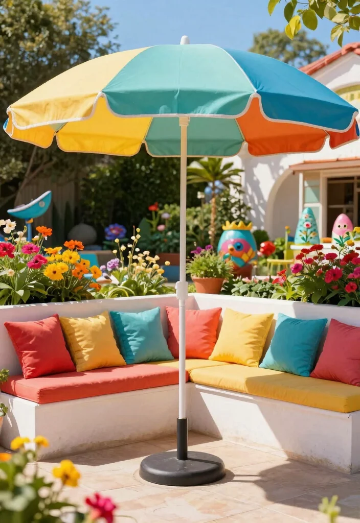 11 Vintage Antique Umbrella Stand Collection Ideas for Your Outdoor Space 8 11 Vintage Antique Umbrella Stand Collection Ideas for Your Outdoor Space 8. Colorful Painted Stands 0
