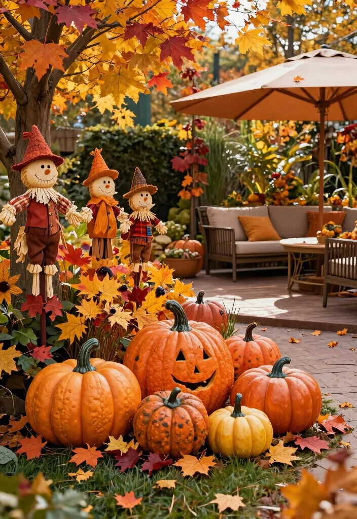 13 Beautiful Outdoor Garden Sculpture Inspiration Photos 13. Seasonal Display Sculptures 0